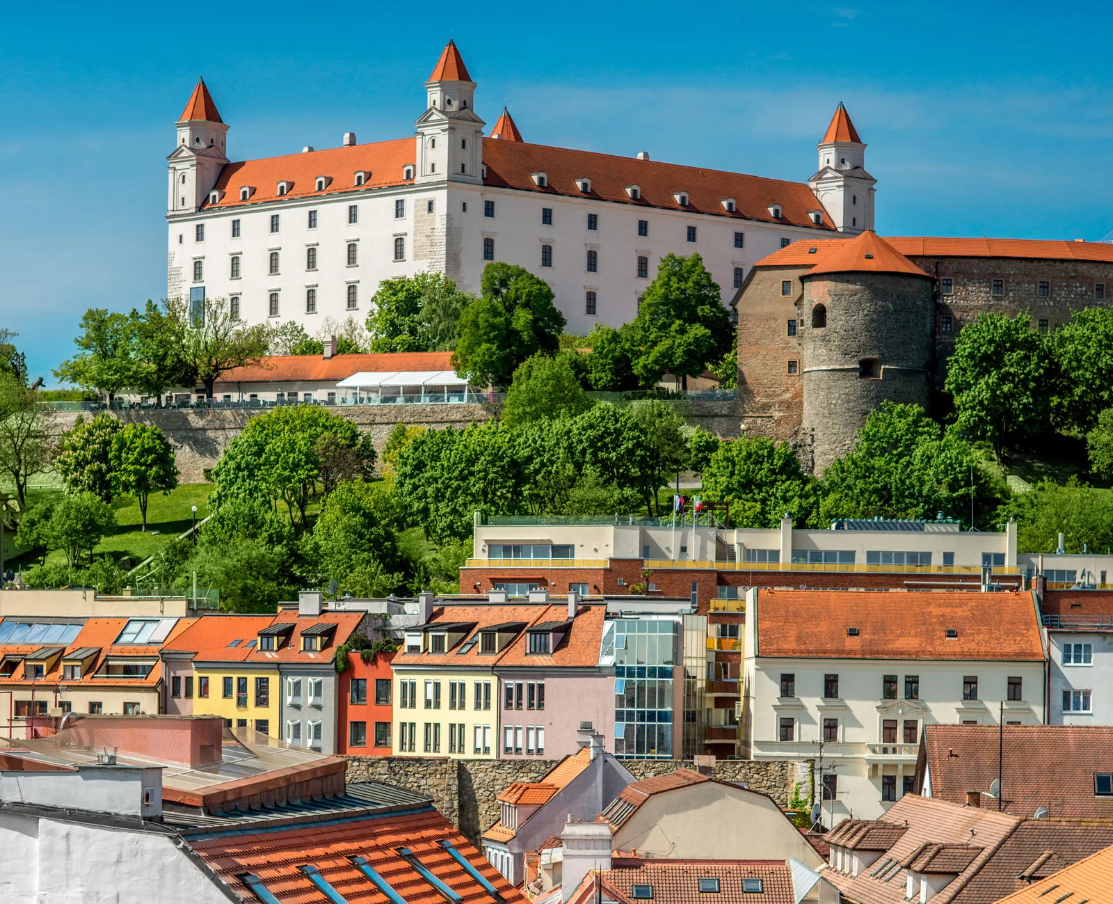 Bratislava Castle, Old Town of Slvk