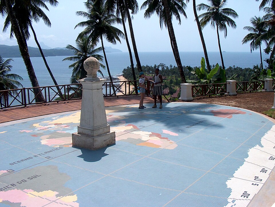 Monument in Sao Tome
