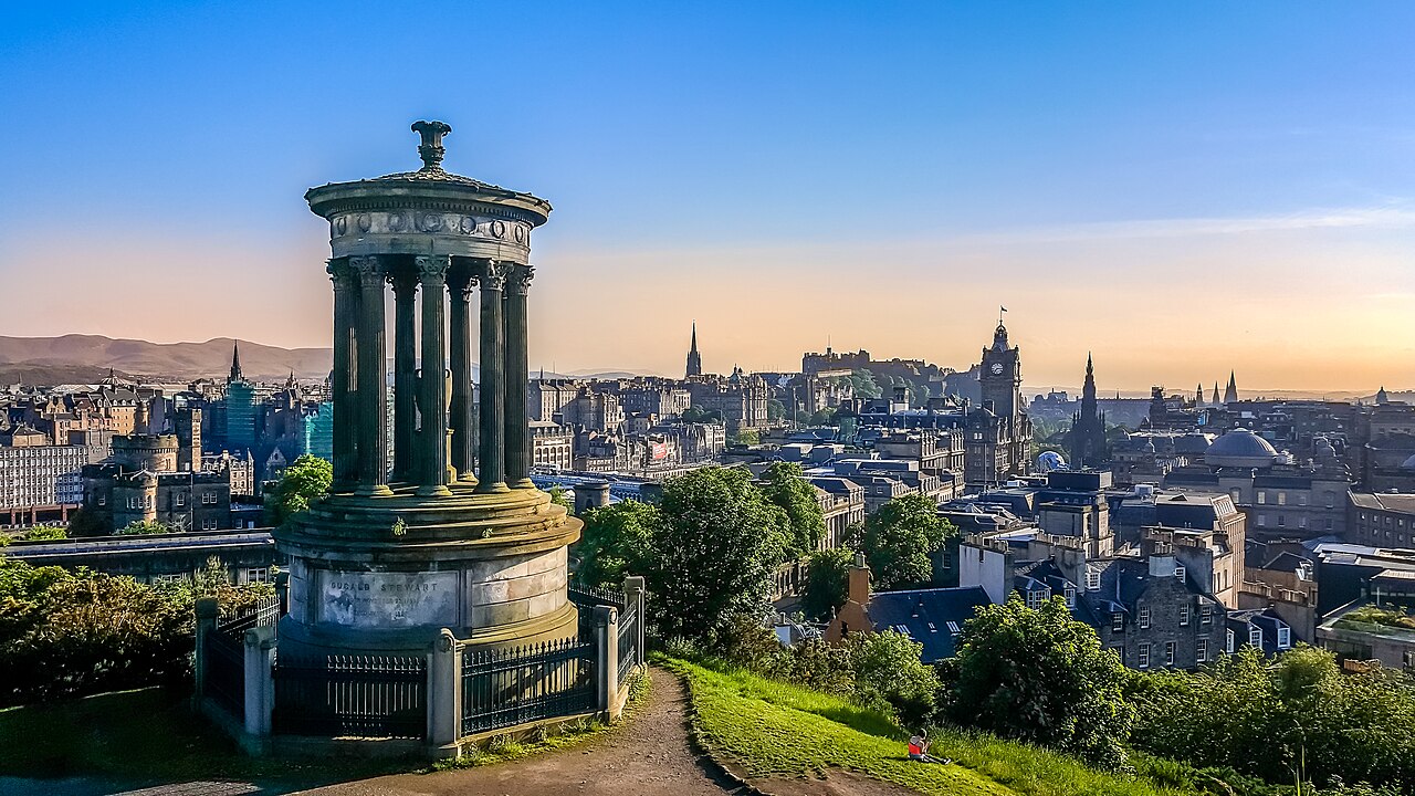 Skyline of Edinburgh