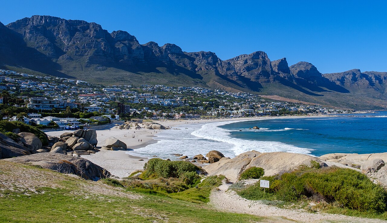 Camps Bay beach, Cape Town, SA