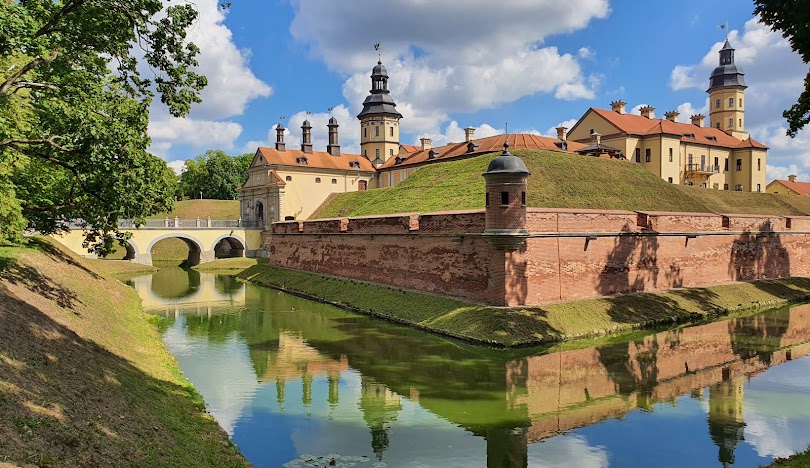 Nesvizh Castle in Nesvizh, Belarus