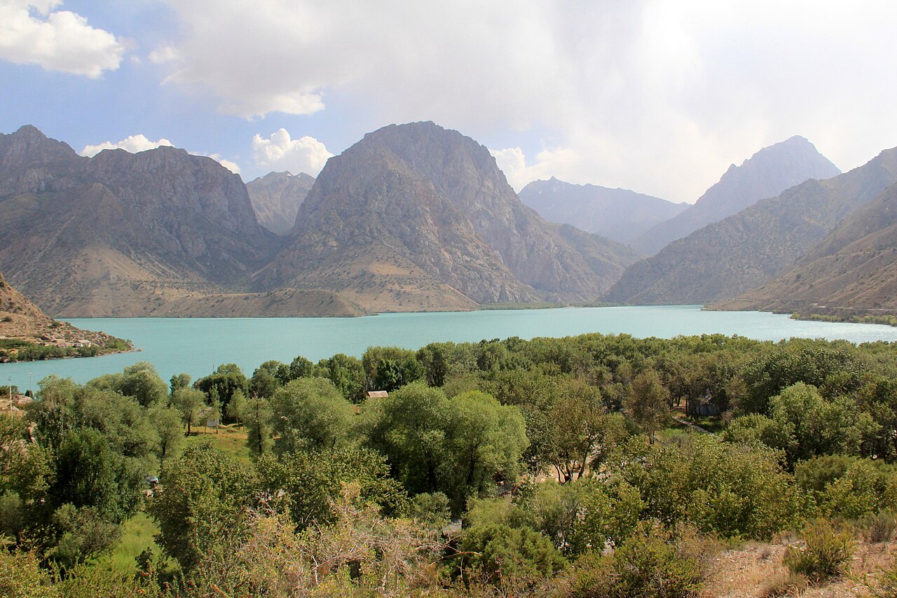 Iskanderkul Lake in the Zeravshan Valley
