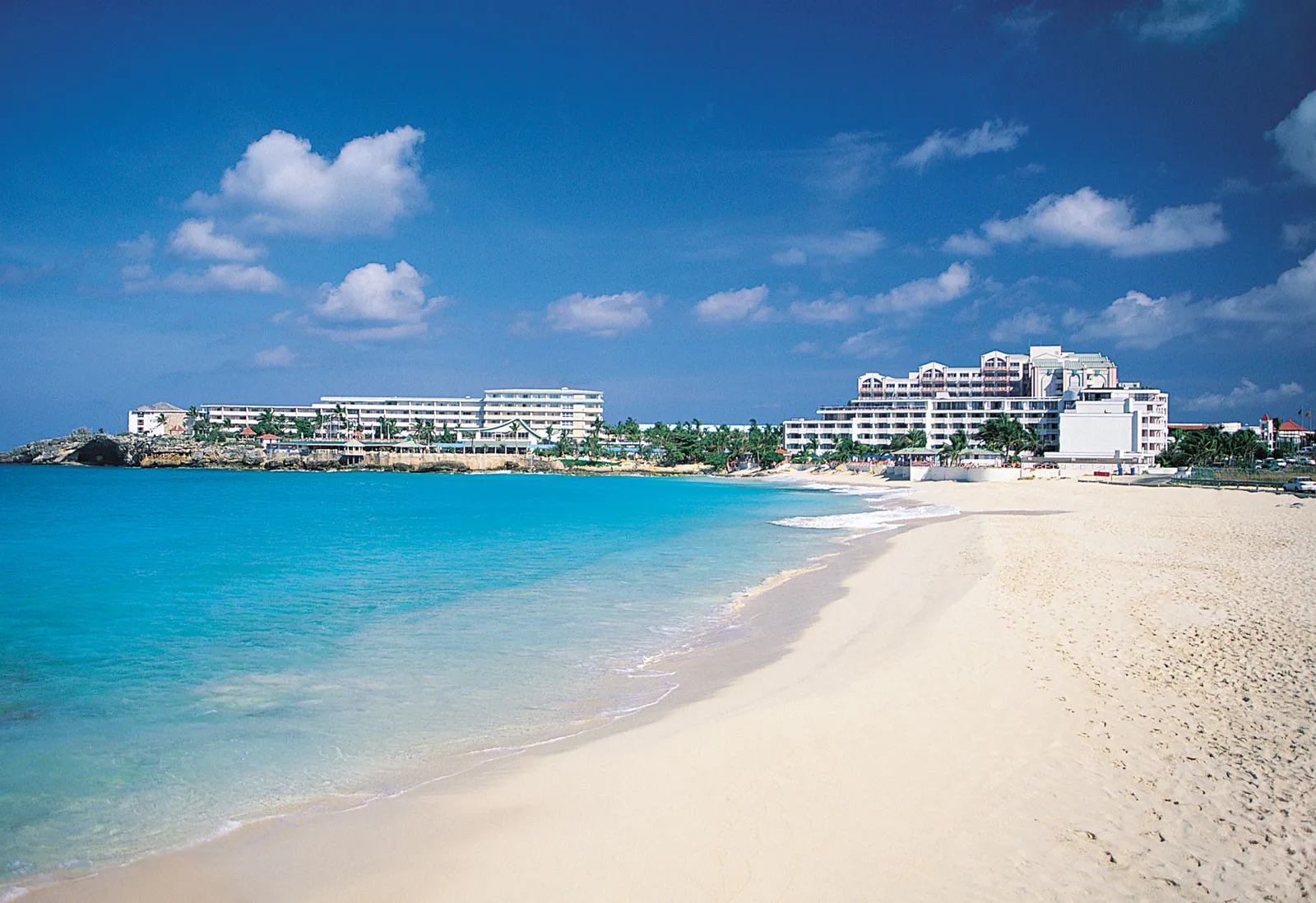 Maho Bay beach, Saint Martin