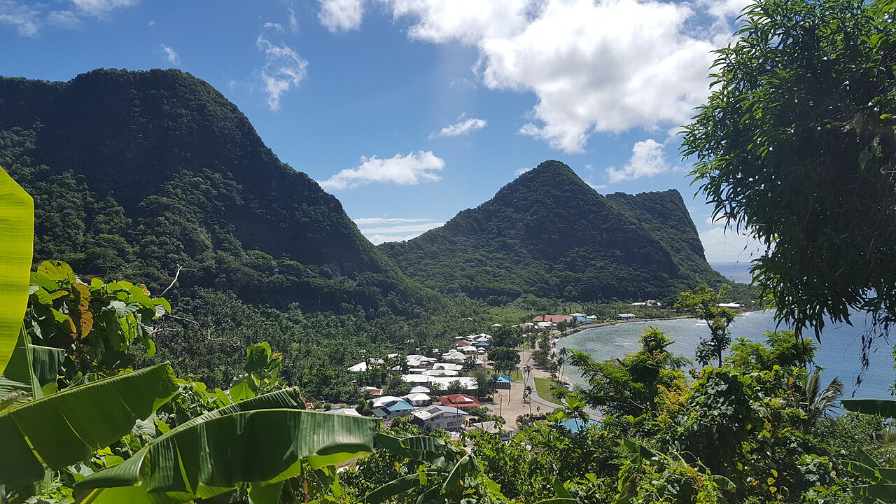 View of Vatia from the National Park of American Samoa