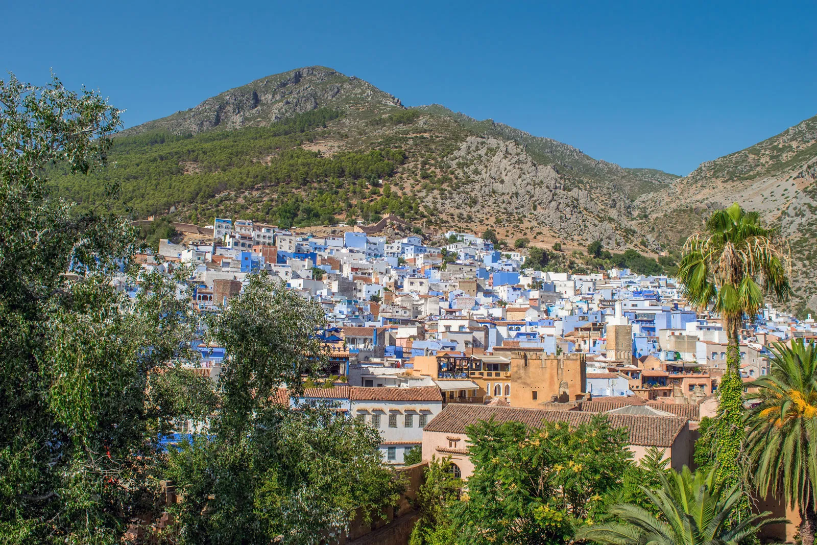 Village on a mountain in Morocco