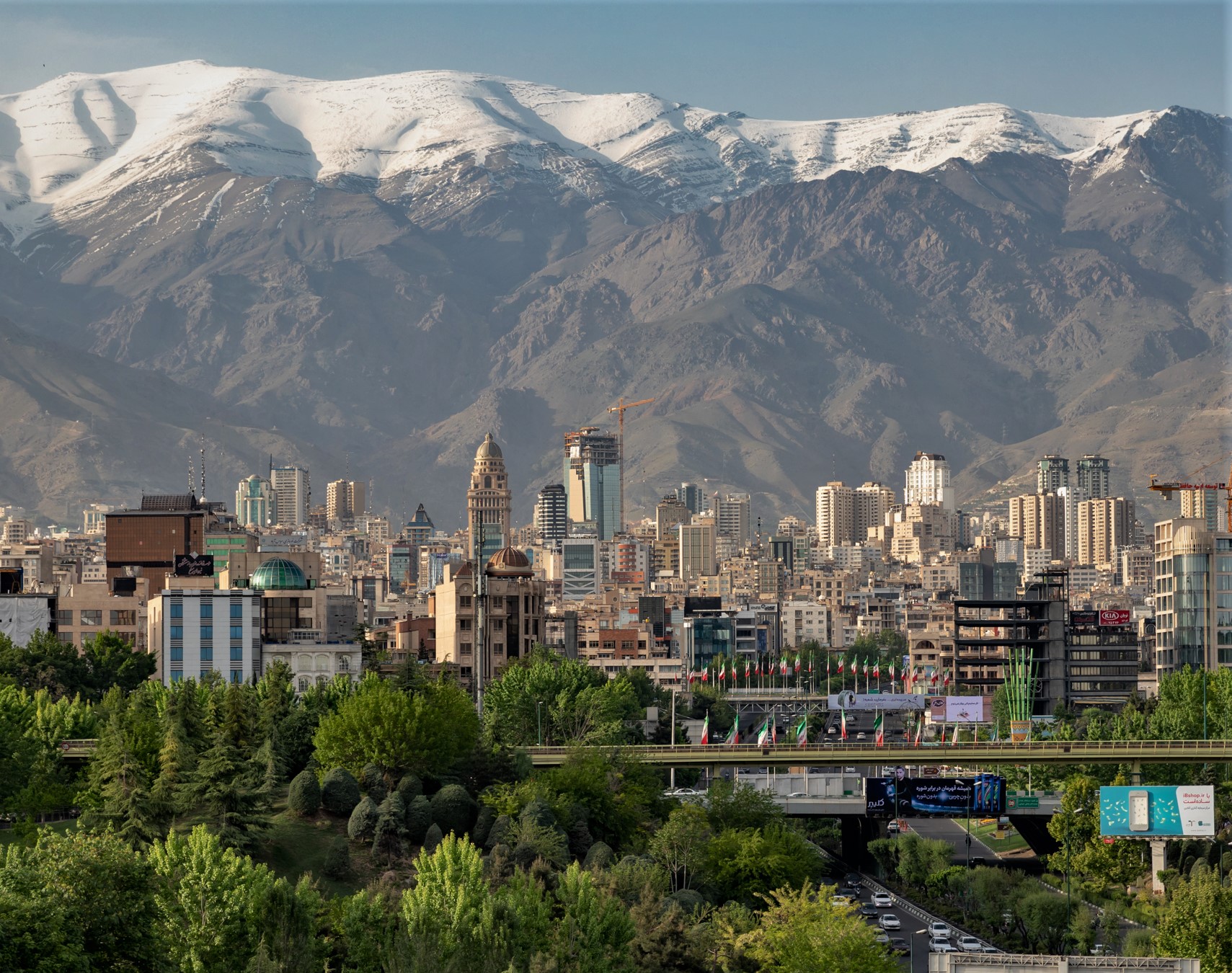 North of Tehran Skyline view, Tehran, Iran