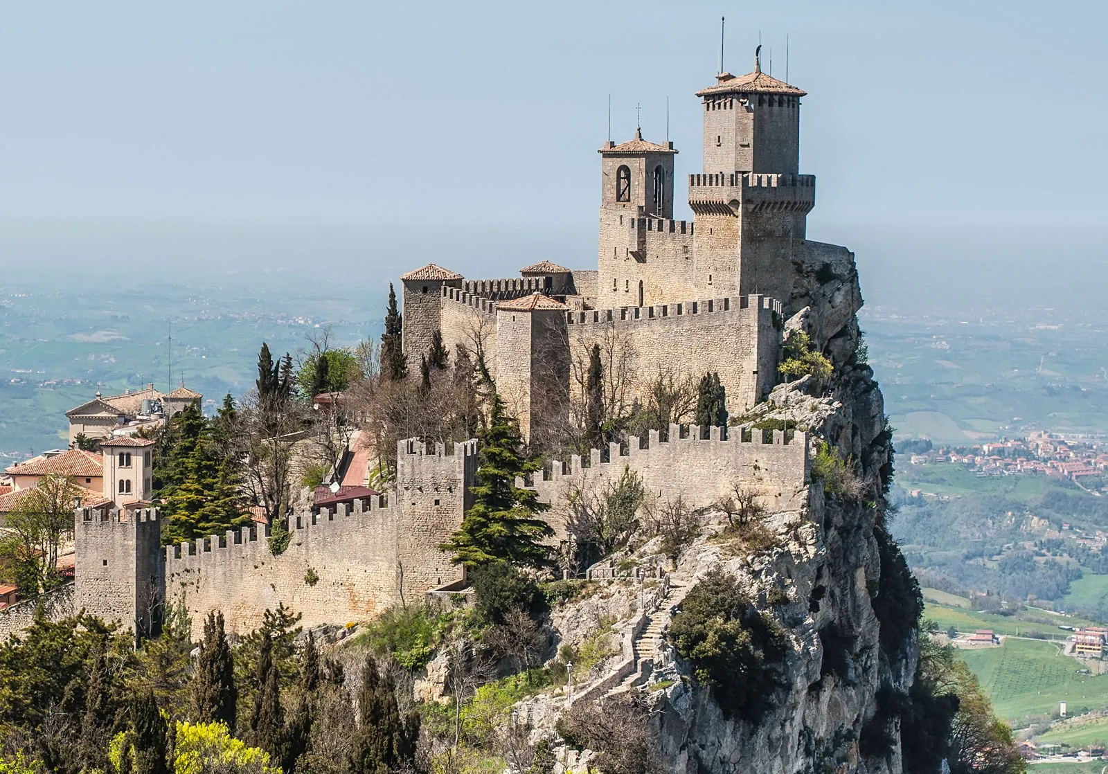 Fortress in Guaita City, San Marino