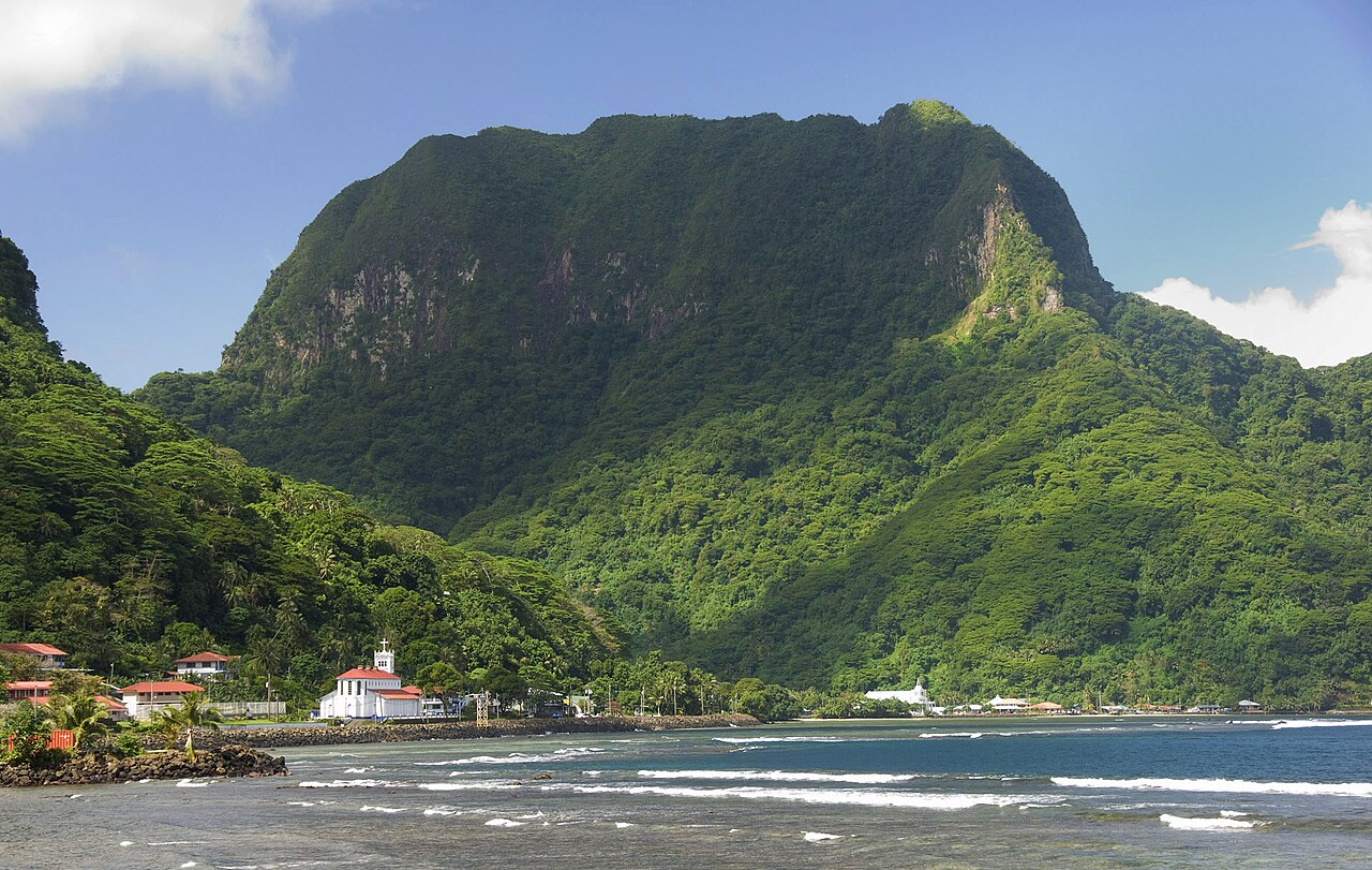 Mount Pioa, Pago Pago Harbor